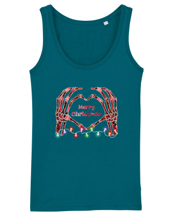Skeleton Hands Merry Christmas Ocean Depth