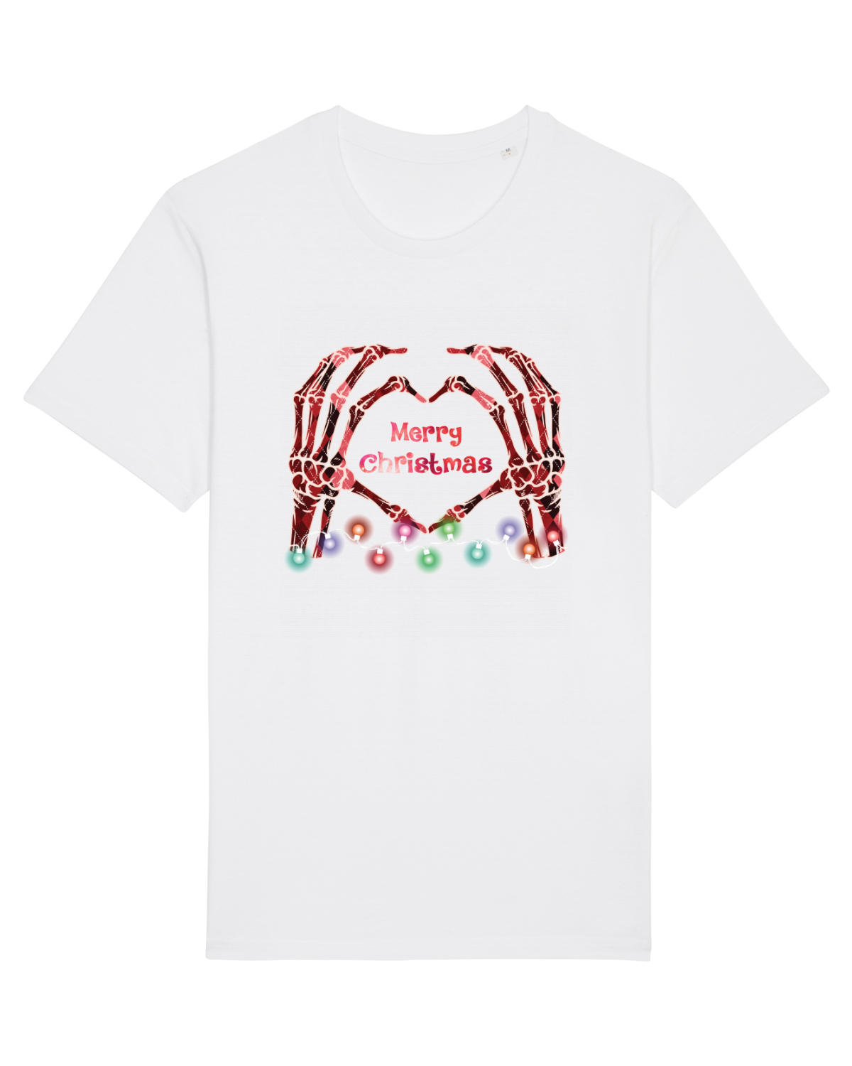 Tricou mânecă scurtă Unisex Rocker White