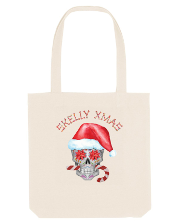 Skelly Xmas Skull Christmas Candy Natural
