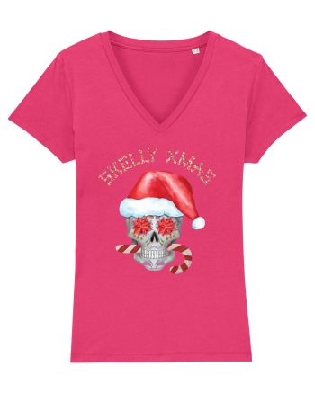Skelly Xmas Skull Christmas Candy Raspberry