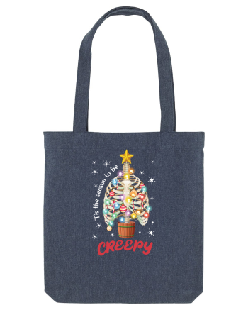 Tis' The Season To Be Creepy Midnight Blue