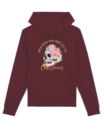 When You're Dead Inside But It's Christmas Burgundy