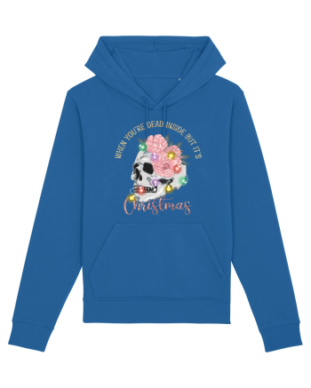 When You're Dead Inside But It's Christmas Royal Blue
