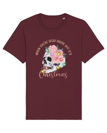 When You're Dead Inside But It's Christmas Burgundy