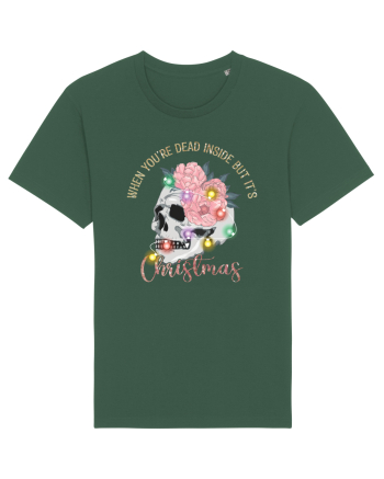 When You're Dead Inside But It's Christmas Bottle Green