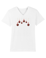 christmas  Tricou mânecă scurtă guler V Bărbat Presenter
