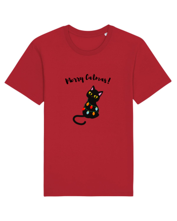 Merry Catmas Red