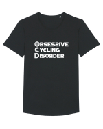OCD Tricou mânecă scurtă guler larg Bărbat Skater