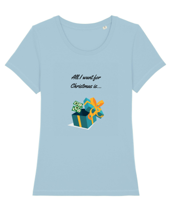 all i want for Christmas is ... Sky Blue