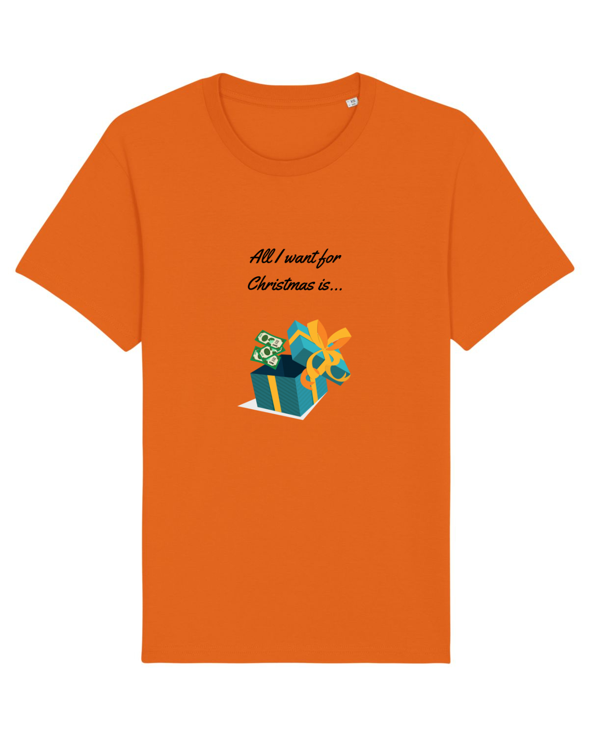 Tricou mânecă scurtă Unisex Rocker Bright Orange
