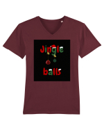 Jingle Balls Tricou mânecă scurtă guler V Bărbat Presenter
