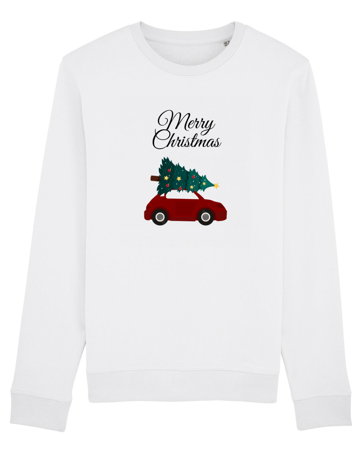 Bluză mânecă lungă Unisex Rise White