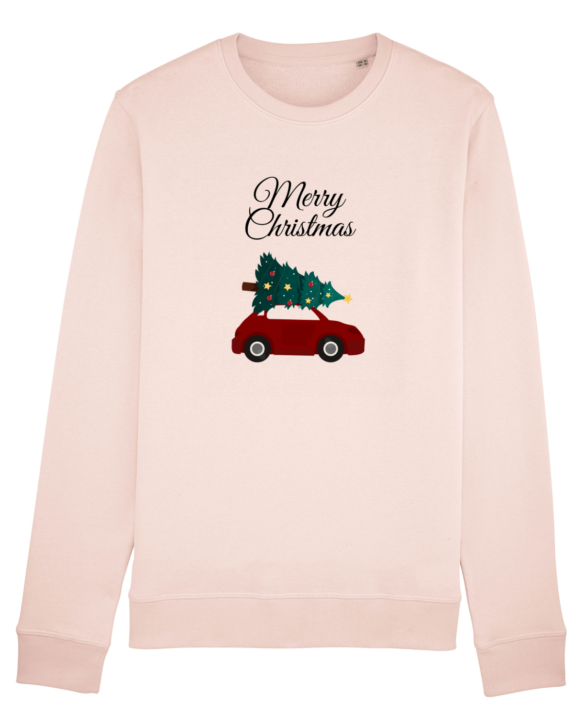 Bluză mânecă lungă Unisex Rise Candy Pink