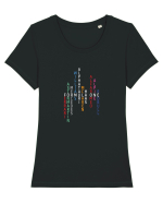 Formula 1 Tricou mânecă scurtă guler larg fitted Damă Expresser