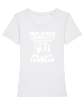 Push harder White