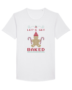 Să ne coacem! Tricou mânecă scurtă guler larg Bărbat Skater