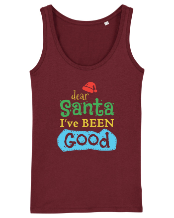 Dear Santa Burgundy