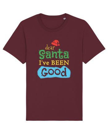 Dear Santa Burgundy