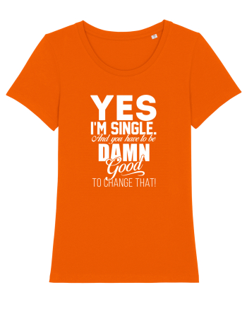Single Bright Orange
