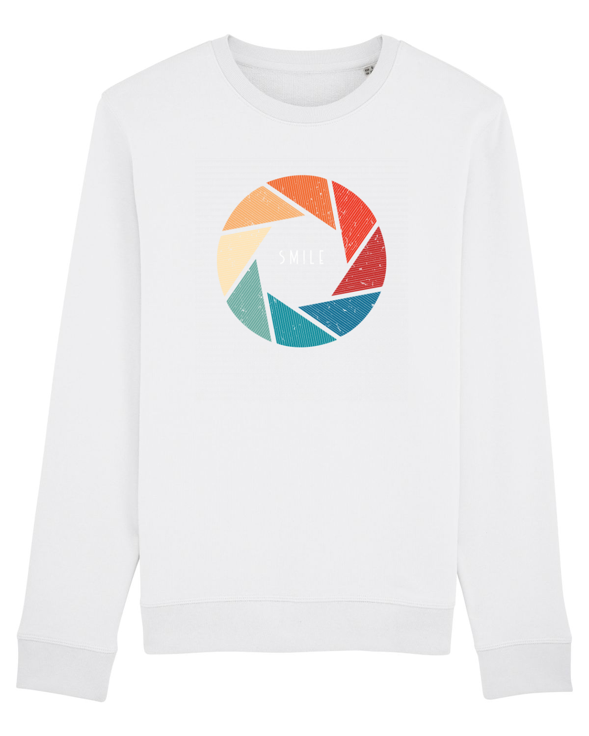 Bluză mânecă lungă Unisex Rise White