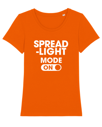 Spread Light Mode ON Bright Orange
