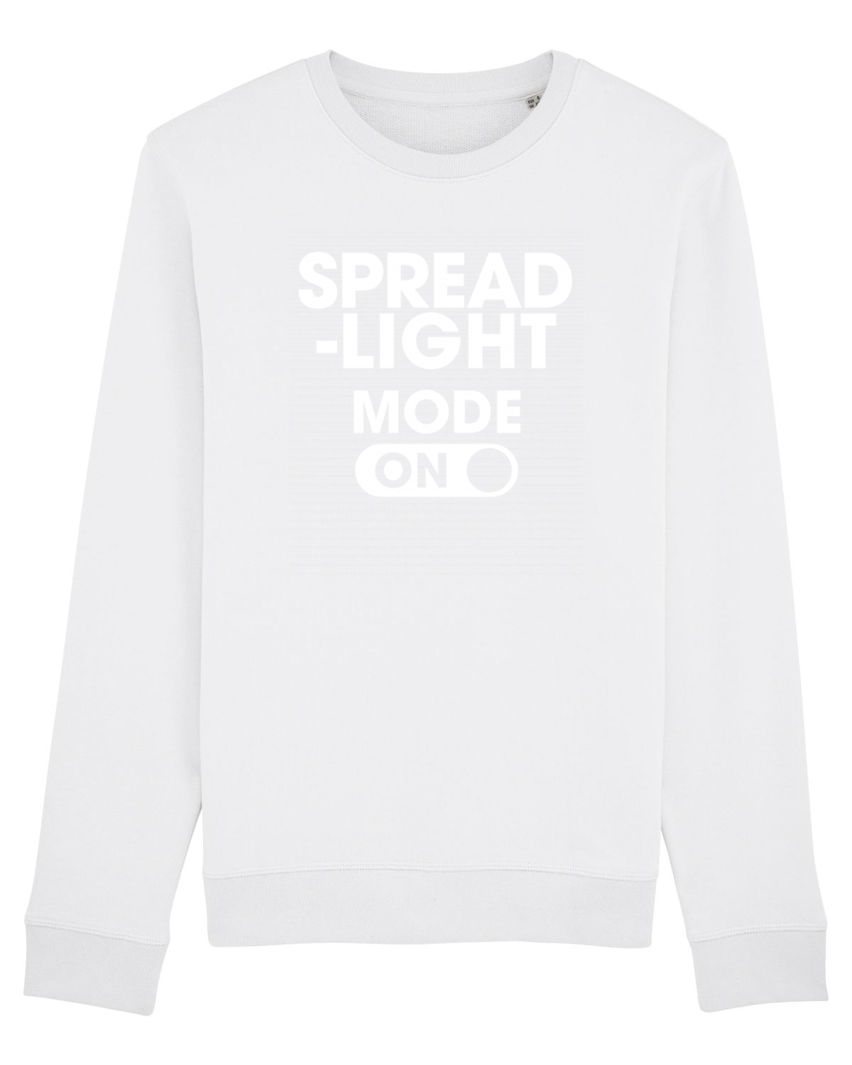 Bluză mânecă lungă Unisex Rise White