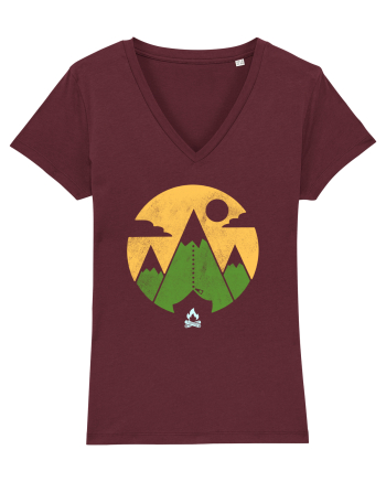 Camping Burgundy