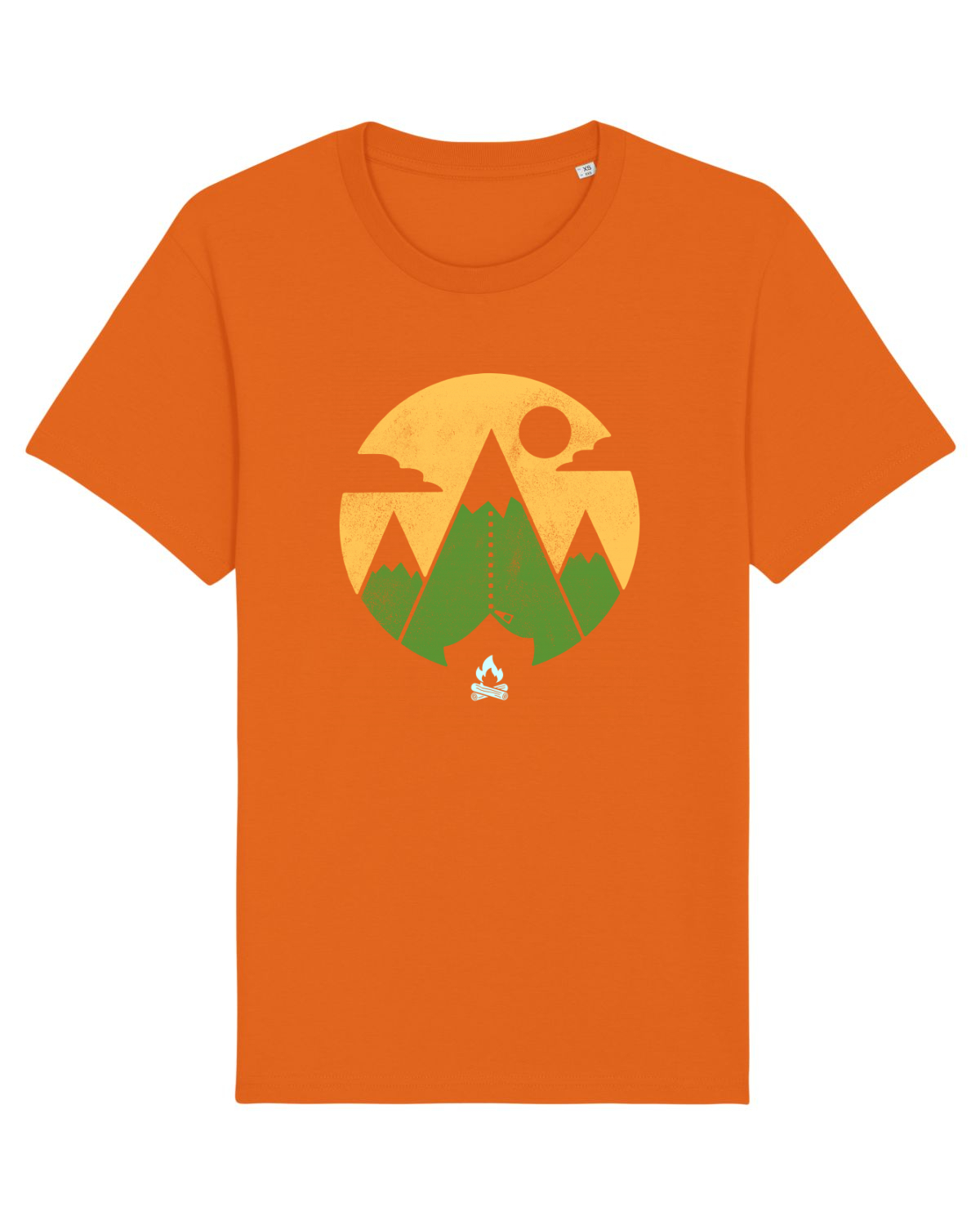 Tricou mânecă scurtă Unisex Rocker Bright Orange