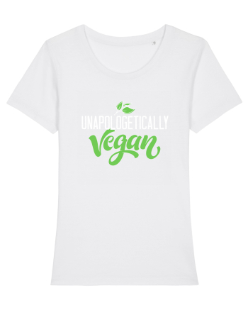 Unapologetically vegan White