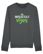 Unapologetically vegan Bluză mânecă lungă Unisex Rise