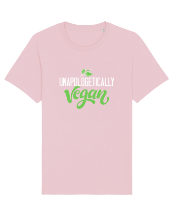Unapologetically vegan Cotton Pink