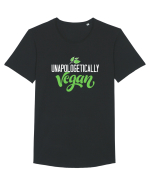 Unapologetically vegan Tricou mânecă scurtă guler larg Bărbat Skater