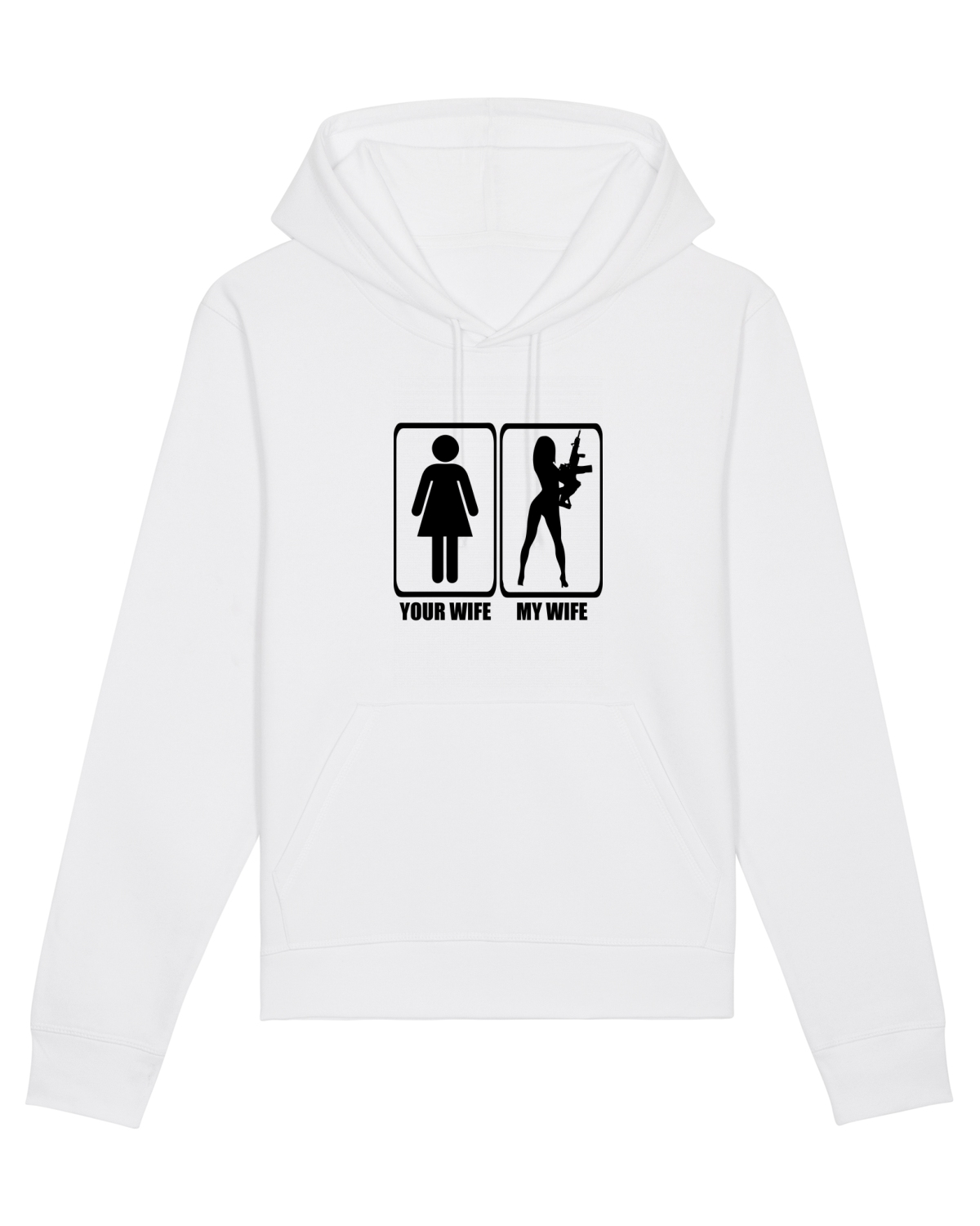 Hanorac Unisex Drummer White