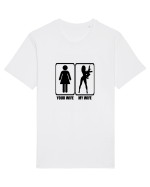 My Wife Tricou mânecă scurtă Unisex Rocker