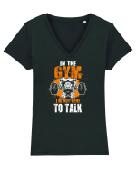 In the GYM Tricou mânecă scurtă guler V Damă Evoker