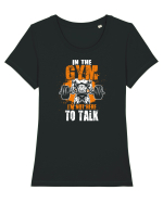 In the GYM Tricou mânecă scurtă guler larg fitted Damă Expresser