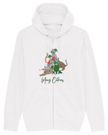 Merry Catmas Green White
