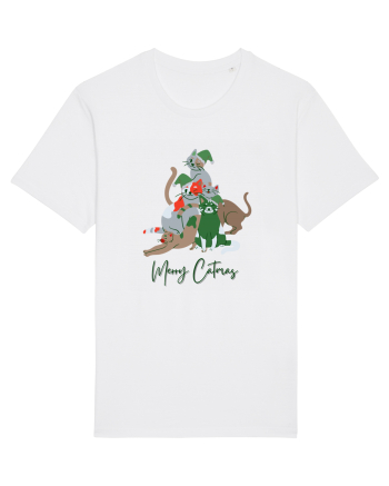 Merry Catmas Green White