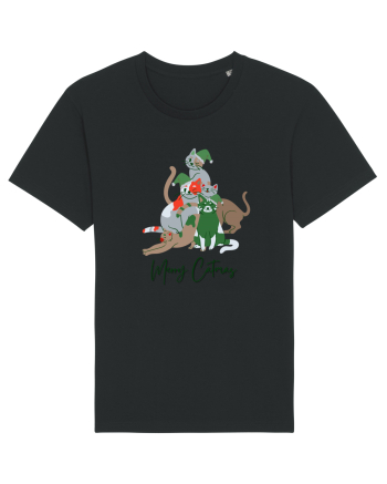 Merry Catmas Green Black
