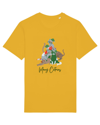 Merry Catmas Green Spectra Yellow