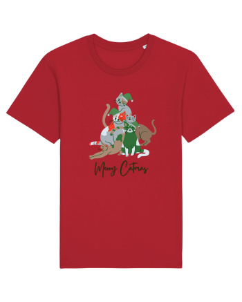 Merry Catmas Green Red
