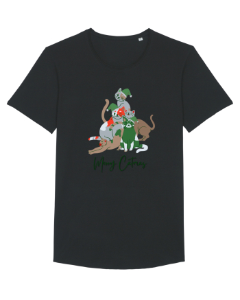Merry Catmas Green Black