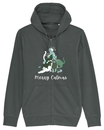 Merry Catmas white Anthracite