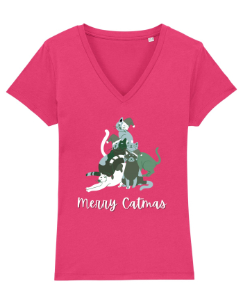 Merry Catmas white Raspberry