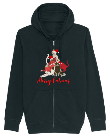 merry catmas red Black