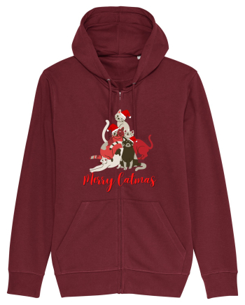 merry catmas red Burgundy