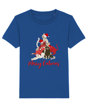 merry catmas red Majorelle Blue