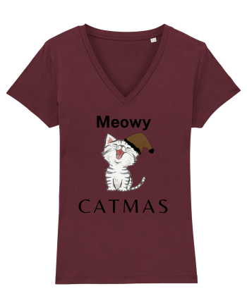 meowy catmas 2 Burgundy