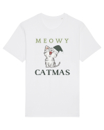 meowy catmas 3 Tricou mânecă scurtă Unisex Rocker