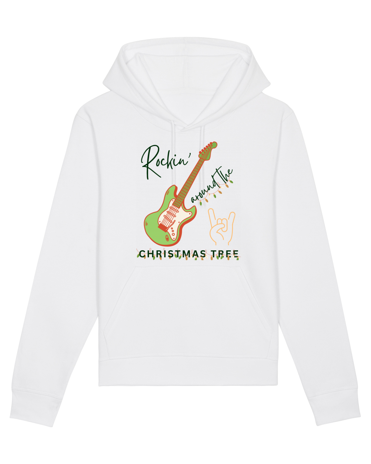 Hanorac Unisex Drummer White